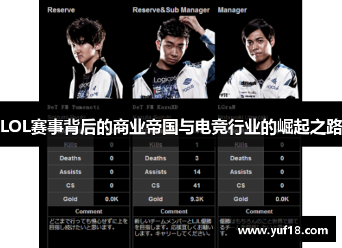LOL赛事背后的商业帝国与电竞行业的崛起之路 LOL赛事背后的商业帝国与电竞行业的崛起之路